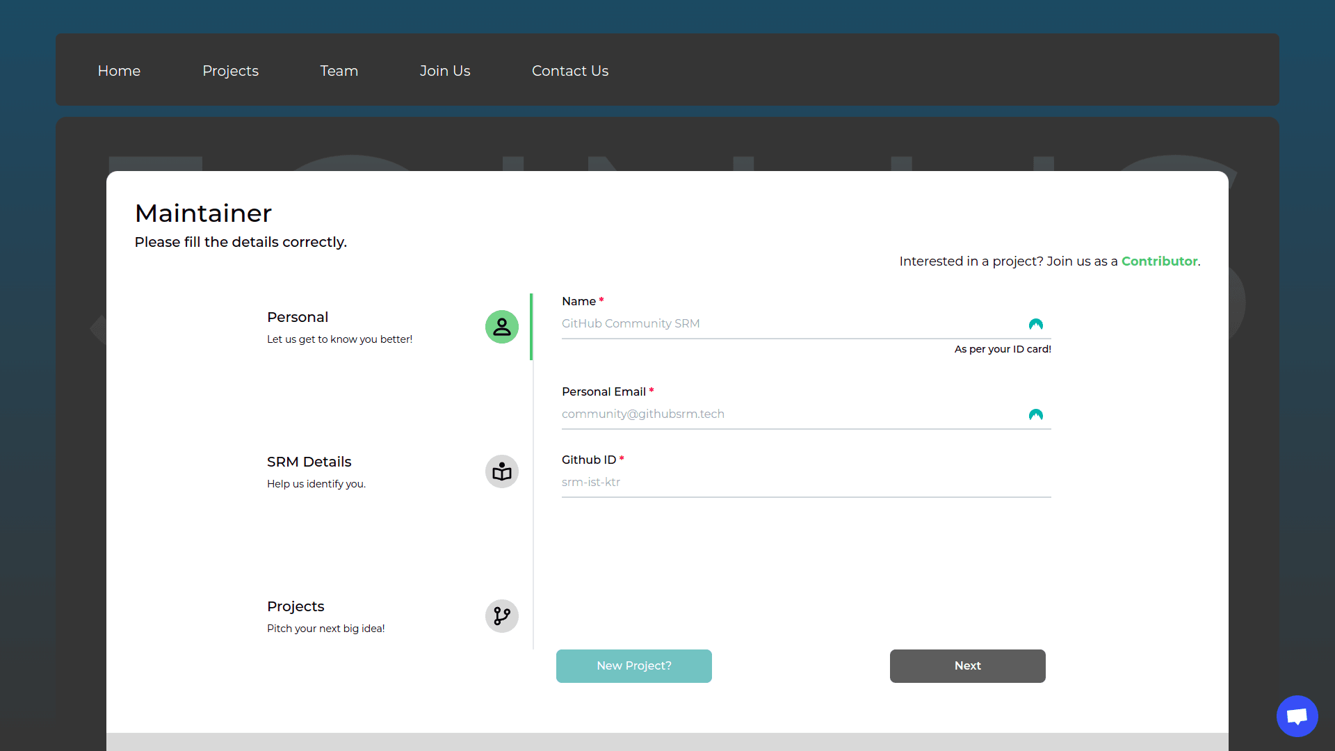 GitHub Community SRM